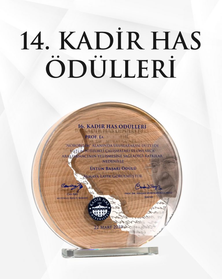 14. KADİR HAS ÖDÜLLERİ